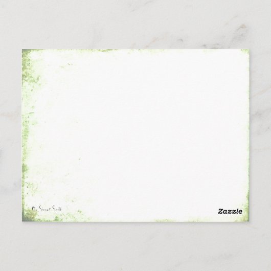 風化牧草 ポストカード (裏面)