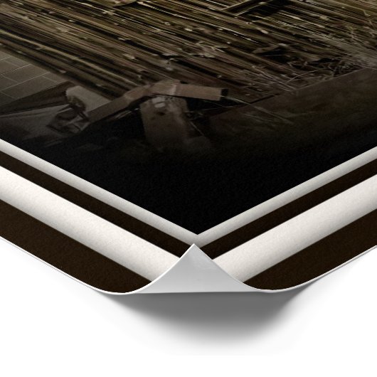 風化納屋 ポスター (角)