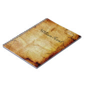 風化紙 ノートブック (左側)