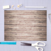 風化素朴した茶色の木目 薄葉紙 (クラフト)