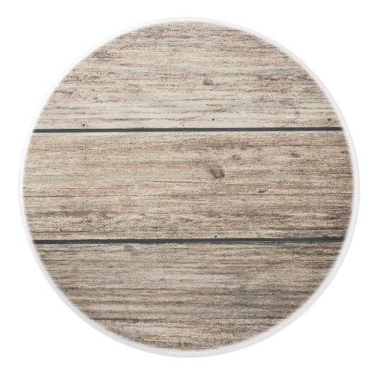 風化素朴ウッドファームハウスバーンカントリー セラミックノブ (正面)