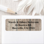 風化素朴ウッドファームハウスバ結婚ンズ ラベル (インサイチュ)