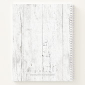 風化素朴ウッドローレルリースファミリーレシピ ノートブック (裏面)