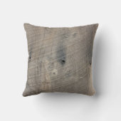 風化素朴バーンウッド装飾用クッション クッション (裏面)