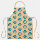 風化素朴ボートステアリングホイールフォトイメージA エプロン (正面)