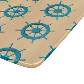 風化素朴ボートステアリングホイールフォト画像 カッティングボード (角)