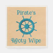 風化素朴ボートステアリングホイールフォト画像 スタンダードランチョンナプキン (正面)