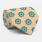 風化素朴ボートステアリングホイールフォト画像 ネクタイ (ロール)