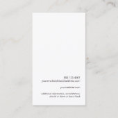 風化素朴木材ヴィンテージ国 名刺 (裏面)