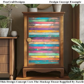 風化素朴木材動揺してH4デコページ 薄葉紙