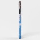 風化素朴/茶色の青 Case-Mate iPhoneケース (裏面/右)