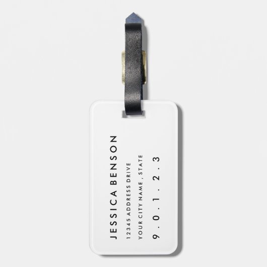 風化野球 ラゲッジタグ (裏面縦)