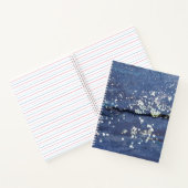 風化青絵を描抽象芸術 ノートブック (内部)