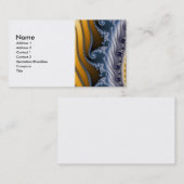 風吹き流しフラクタル・アート 名刺 (正面/裏面)