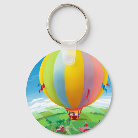 風吹に乗って キーホルダー (正面)