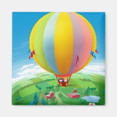 風吹に乗って マグネット (正面)