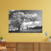 風吹の木 キャンバスプリント (インサイチュ (リビング))