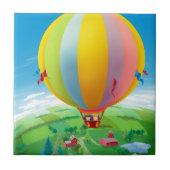 風吹中の タイル (正面)