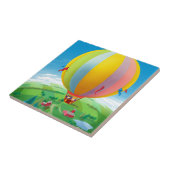 風吹中の タイル (側面)