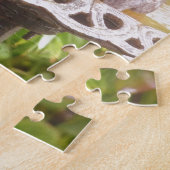 風呂に入っている鳥 ジグソーパズル (側面)