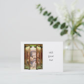 風呂の入り口 名刺 (スタンド正面)