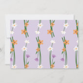 風呂爆弾を作る工芸品誕生日写真 招待状 (裏面)