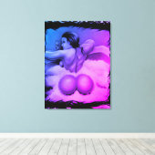 「風呂」 キャンバスプリント (インサイチュ (ウッドフロア))