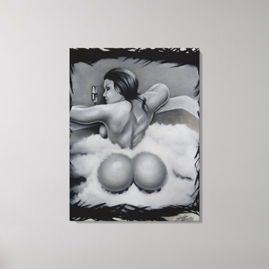 「風呂」 キャンバスプリント (正面)