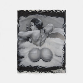 「風呂」 フリースブランケット