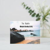 風呂、ヴァージン・ゴルダB.V.I. ポストカード (スタンド正面)