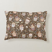 風味がよいカップケーキから成っている甘いパターン アクセントクッション (裏面)