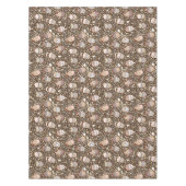 風味がよいカップケーキから成っている甘いパターン テーブルクロス (正面)