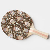 風味がよいカップケーキから成っている甘いパターン 卓球ラケット (横)