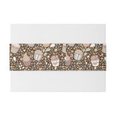 風味がよいカップケーキから成っている甘いパターン 招待状ベリーバンド (裏面例)