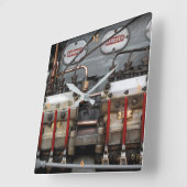 風味がよいディーゼル スクエア壁時計 (傾斜)