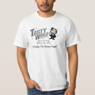 風味がよい世界の雑誌のTシャツ Tシャツ