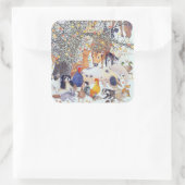 風味がよい御馳走 スクエアシール (バッグ)