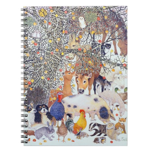 風味がよい御馳走 ノートブック (正面)