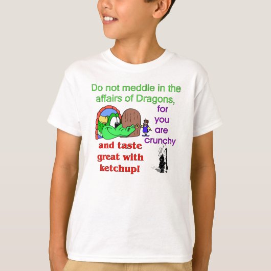 風味がよい御馳走 Tシャツ (正面)