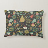 風味がよく明るい茶カード アクセントクッション (裏面)