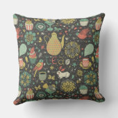 風味がよく明るい茶カード クッション (裏面)