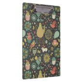 風味がよく明るい茶カード クリップボード (右)