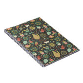 風味がよく明るい茶カード ノートブック (右側)