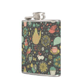 風味がよく明るい茶カード フラスク (左)