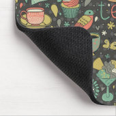 風味がよく明るい茶カード マウスパッド (コーナー)