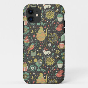 風味がよく明るい茶カード iPhone 11 ケース
