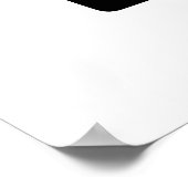 風味が濃い口ひげ ポスター (角)