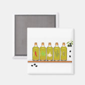 風味のある油 マグネット (正面/裏面)