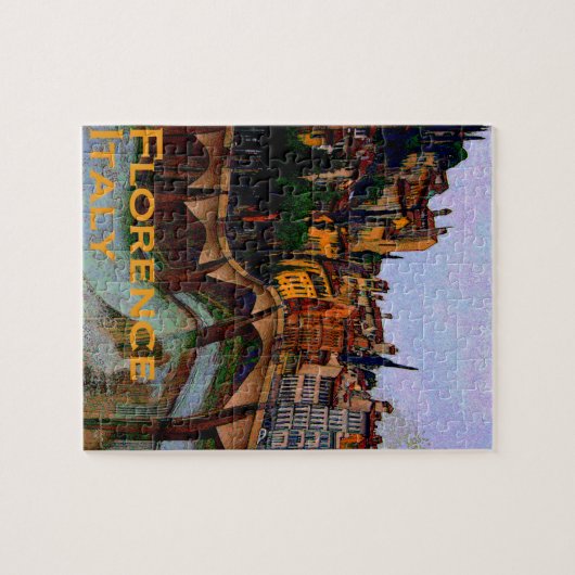 風変りなフィレンツェイタリア ジグソーパズル (横)