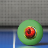 風変わりおもしろいリアル予測できな赤目蛙の眼球 卓球ボール (ネット)